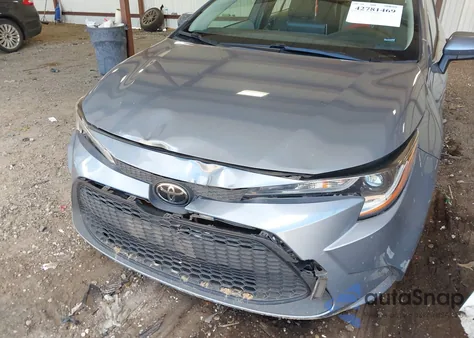 2021 Toyota Corolla Le z USA, uszkodzony, nr VIN JTDEPMAE6MJ125684